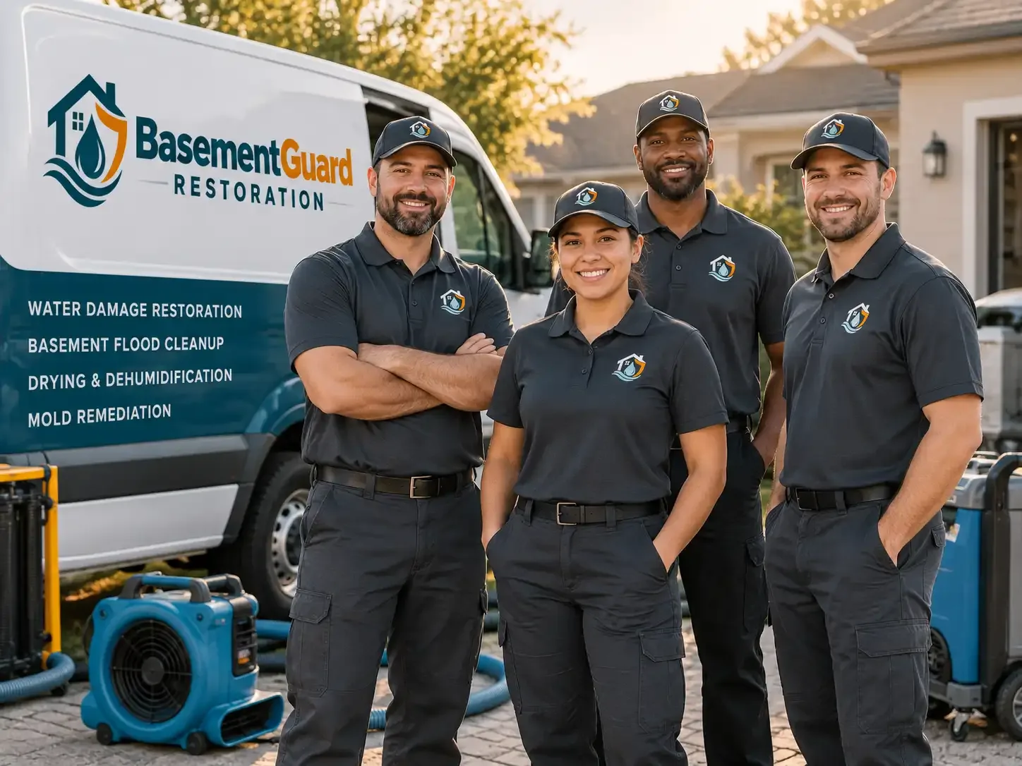 Basement Water Damage Restoration company in Numidia, PA